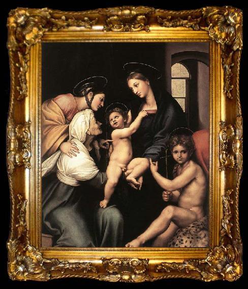 framed  RAFFAELLO Sanzio Madonna dell